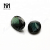 Sintético 10x14mm forma ovalada 152# piedra espinela verde