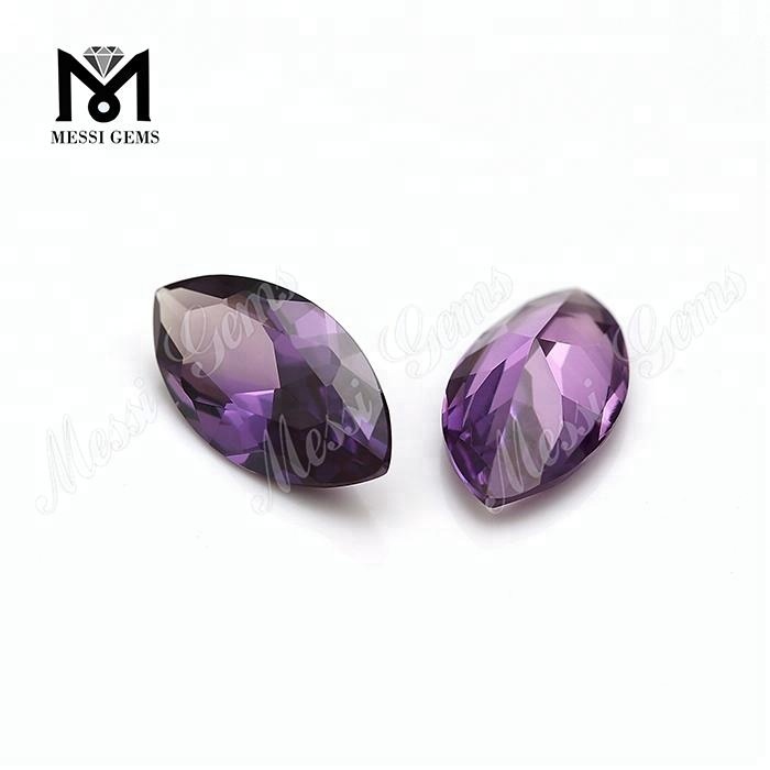 precio de fábrica marquesa cambio de color rubí 46 # piedras preciosas de corindón sintético