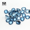 Sintético 10x12mm corte ovalado 106 # piedra de espinela azul precio de piedras preciosas de espinela sintética
