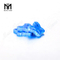 Piedra de ópalo sintético azul de alta calidad con forma de mariposa de 11 x 15 x 2,5 mm