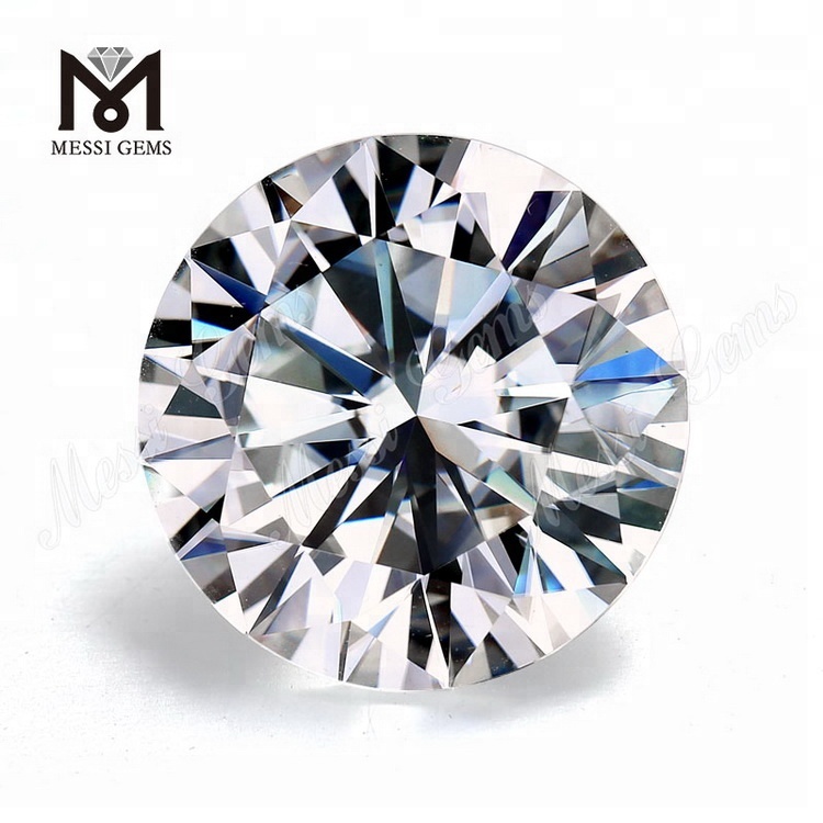 Diamante moissanite redondo blanco sintético Def Precio Wuzhou Factory Messigems
