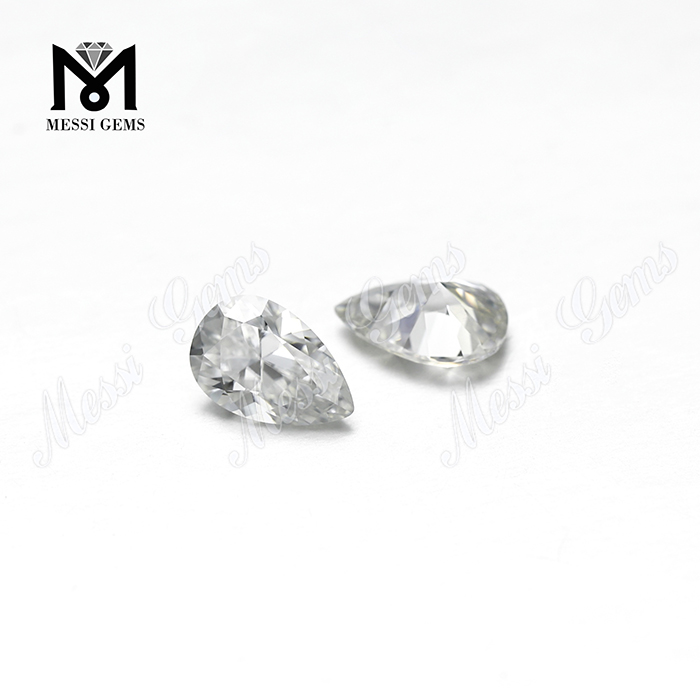 Precio al por mayor de Moissanites de piedras preciosas sueltas de corte de pera DEF