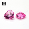 Precio de piedra de zirconia cúbica cortada en forma de corazón de piedras preciosas al por mayor de 5 mm