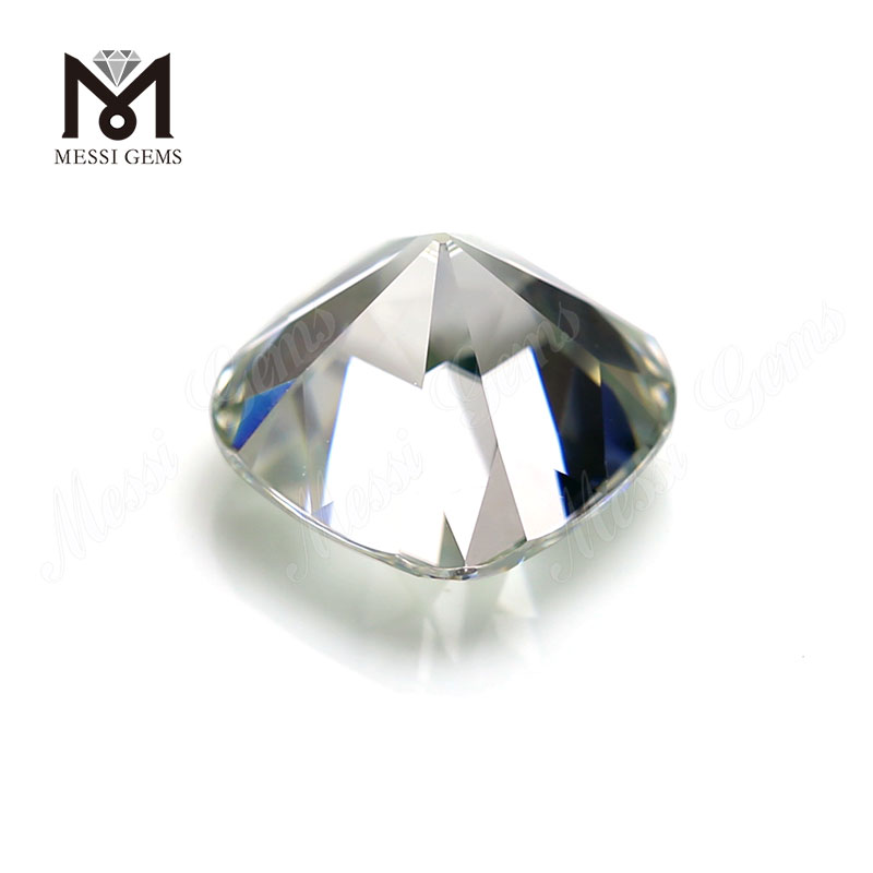 Venta al por mayor 8x8mm 3cts moissanite diamante viejo europeo antiguo corte de mina cojín sintético moissanita suelta