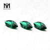 marquesa de color verde esmeralda sintética nano piedra preciosa suelta