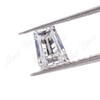 Precio al por mayor Corte de trapecio sintético suelto VVS White Moissanite Diamond