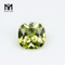 Piedra preciosa de cristal de peridoto cortada a máquina, piedra de cristal sintética a precio barato