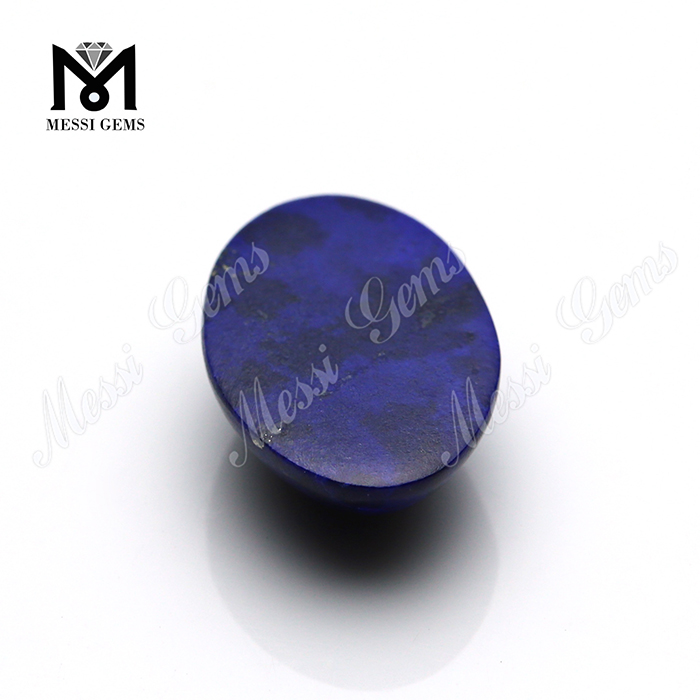 Venta al por mayor Oval 13x18mm color azul piedra de jade suelta