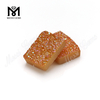 Piedra Druzy chapada en baguette de piedra de ágata de color ámbar al por mayor