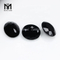 Gemas de piedra de cristal de color negro de corte ovalado de China de 7x9 mm