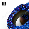 Abalorios Druzy de ágata de piedras preciosas sueltas Piedra Druzy azul de 10 mm