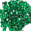 Gemas sueltas de 9,0 mm sintéticas creadas en laboratorio nano verde