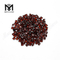 Piedra de granate cuadrada de calidad limpia de Guangzhou 3x3mm Piedra de granate rojo natural
