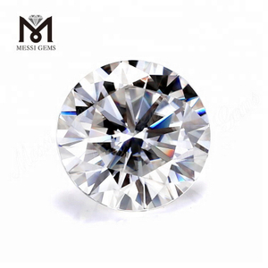 por 1 quilate def vvs Moissanite suelto precio de diamante de moissanite blanco 