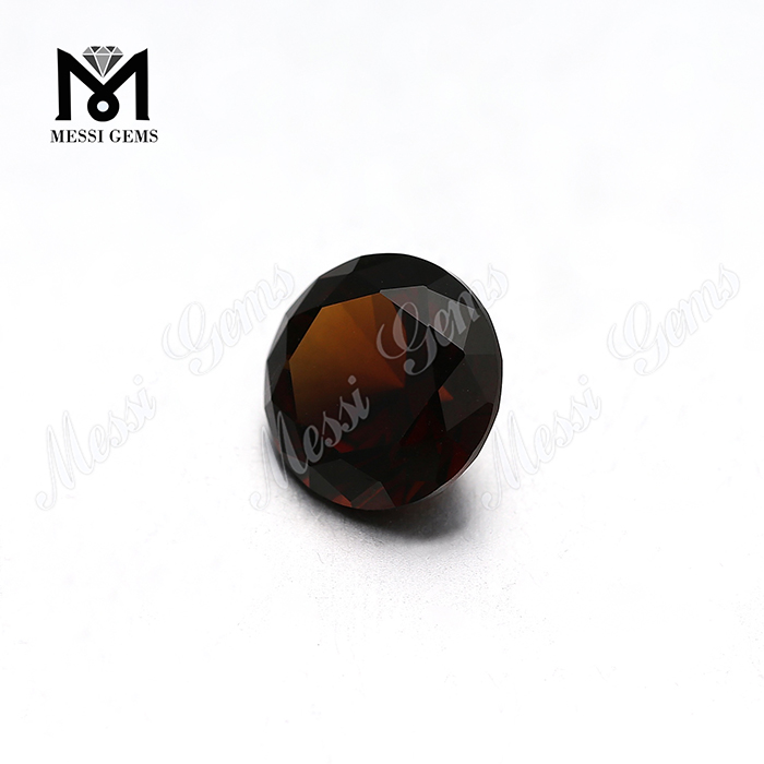 Piedra nanosital de 8 mm de corte brillante redondo de fundición de cera suelta