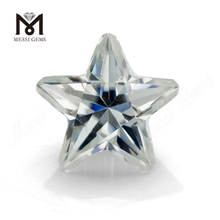 Suelto 6.5x6.5mm DEF blanco sintético corte estrella moissanite diamante piedra precio