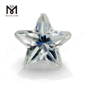 Suelto 6.5x6.5mm DEF blanco sintético corte estrella moissanite diamante piedra precio