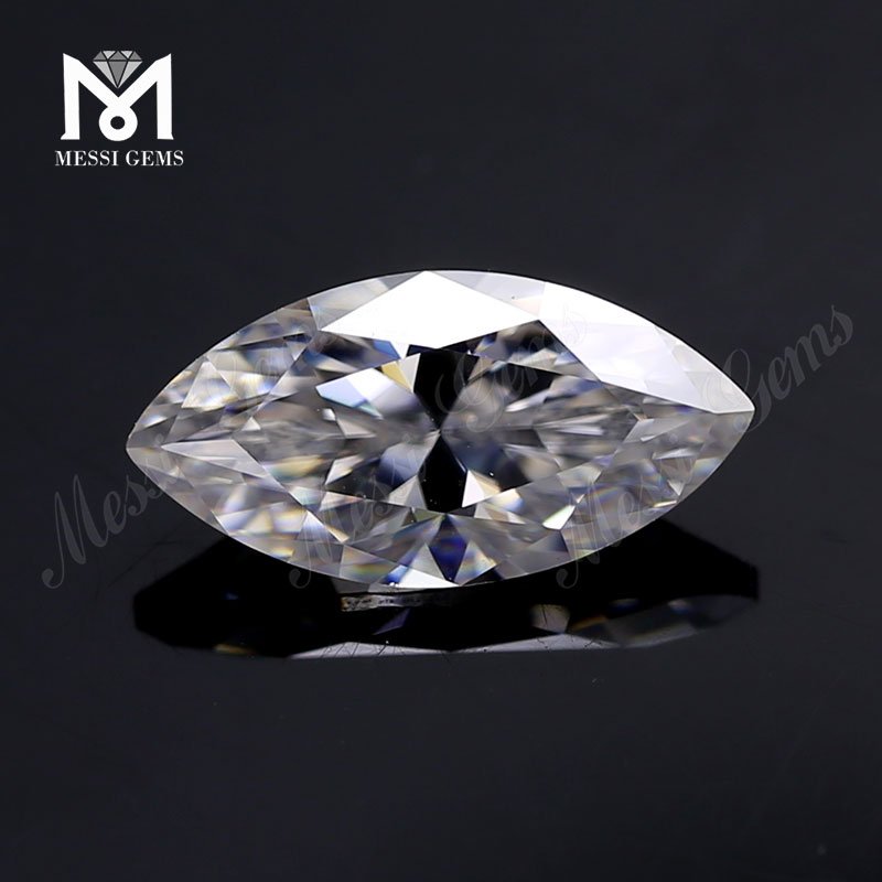 Fábrica suelta brillante marquesa forma def moissanites diamante