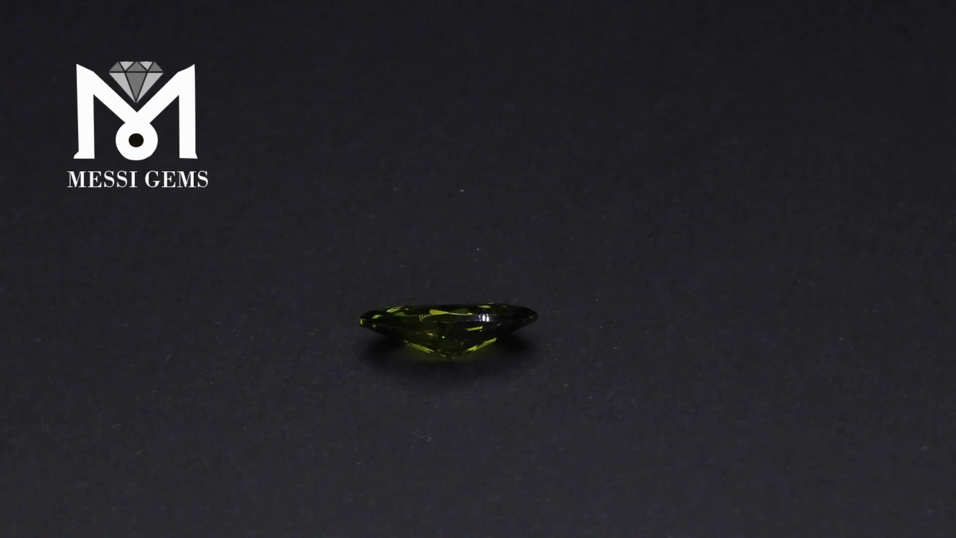 Precio de piedras de topacio blanco natural de corte esmeralda transparente de 2 * 4 mm