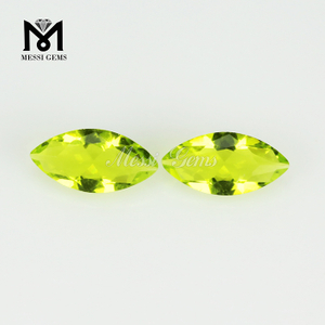 La máquina de color al por mayor corta el precio de la piedra preciosa de cristal barata suelta facetada