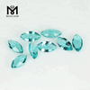 Gemas sueltas cortadas a máquina Marquesa facetada 3 x 6 mm Piedra de cristal transparente