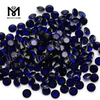 Piedra preciosa de corindón azul sintético 34 # de Wuzhou Stock Factory redonda de 7 mm