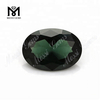 Sintético 10x14mm forma ovalada 152# piedra espinela verde