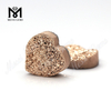 formas de corazón pulir piedras de ágata drusa drusa de oro rosa