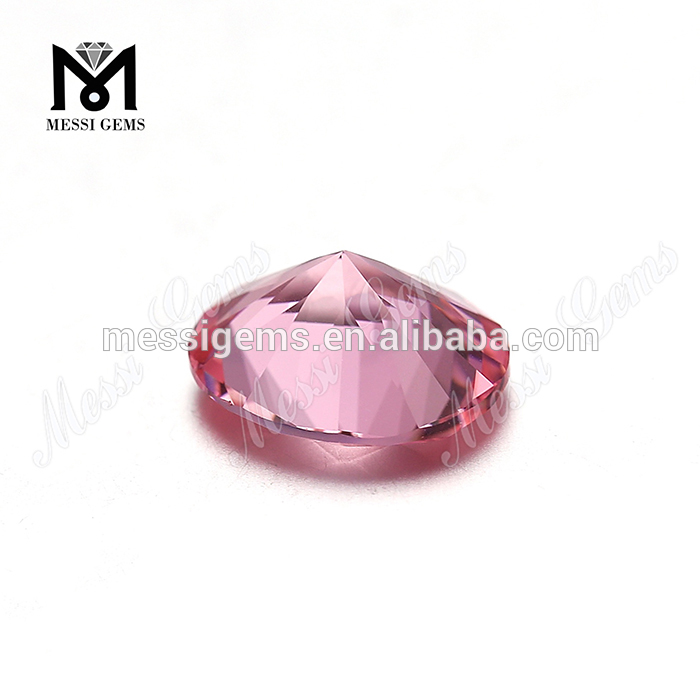venta al por mayor Oval 10x12MM piedra preciosa rosa Nanosital