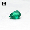 Venta al por mayor de piedra esmeralda creada en forma de pera Colombia Emerald
