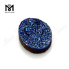 Ágata Druzy Cabujón Chapado Druzy Ágata Forma ovalada Druzy Ágata Cuentas