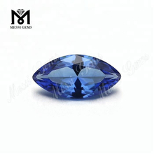 Forma marquesa suelta #A472 Piedra preciosa nanosital azul
