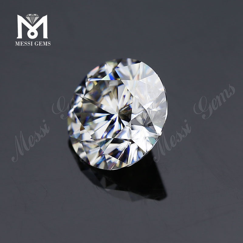  Diamante de moissanita DEF VVS1 de 1 quilate, 6,5 mm, precio al por mayor, piedra preciosa suelta cultivada en laboratorio