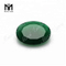 Precio de fábrica Corte ovalado 8 * 10 mm Piedra de ágata de calcedonia verde