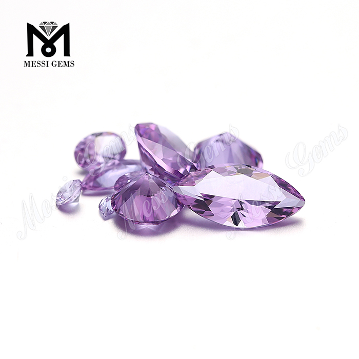 Cambio de color al por mayor Púrpura Nanosital Precio Nano piedra sintética