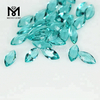 Gemas sueltas cortadas a máquina Marquesa facetada 3 x 6 mm Piedra de cristal transparente