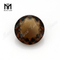 piedras redondas de cristal facetado de cuarzo coñac de gran tamaño de 12 mm