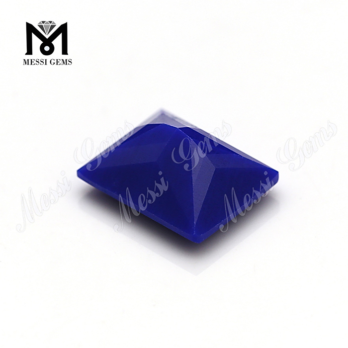 Piedras preciosas sueltas de lapislázuli talla baguette natural de China