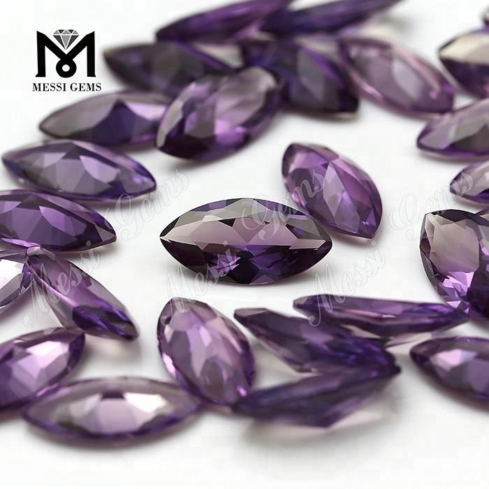 precio de fábrica marquesa cambio de color rubí 46 # piedras preciosas de corindón sintético