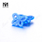 Gran oferta de piedras de ópalo azul sintético con forma de mariposa para colgante de ópalo