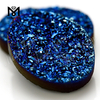 Ágata Druzy Cabujón Chapado Druzy Ágata Forma ovalada Druzy Ágata Cuentas