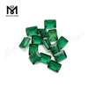 Bagutte de gemas verdes creadas en laboratorio 6*8 precios de piedra esmeralda