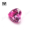 Precio de piedra de zirconia cúbica cortada en forma de corazón de piedras preciosas al por mayor de 5 mm