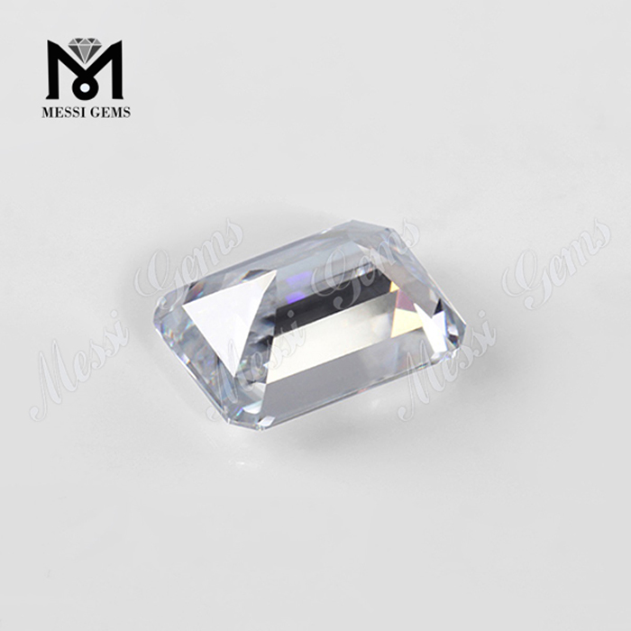 moissanite suelto diamante 1 quilate corte esmeralda moissanite VVS