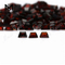 Piedras sueltas de granate rojo natural con forma de tapper de alta calidad