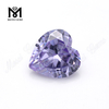 Piedra cz de color de fábrica, piedra preciosa de zirconia cúbica lavanda suelta