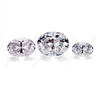 Moissanite de corte ovalado suelto de 7x5 mm de color blanco sintético a precio mayorista