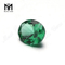 Piedra nanosital de color verde ovalado de 10 * 12 mm