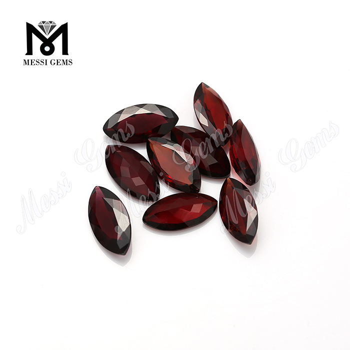 Marquesa de Mozambique, piedras granate rojas sueltas reales, precio natural