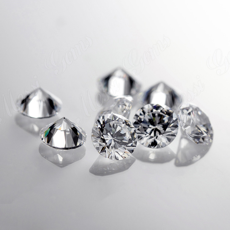 $800 diamante de laboratorio suelto sintético 1 quilate HPHT cultivado en laboratorio D Diamantes CVD SI1 sueltos